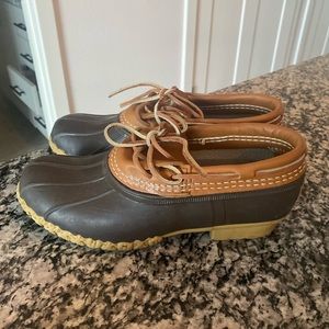 L.L Bean Rubber Moc